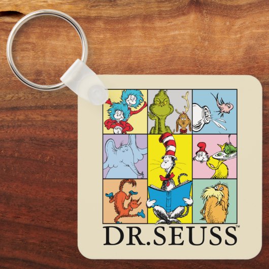 Dr. Seuss | Verhalen grafisch Sleutelhanger (Voorkant)