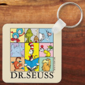 Dr. Seuss | Verhalen grafisch Sleutelhanger (Achterkant)