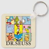 Dr. Seuss | Verhalen grafisch Sleutelhanger (Achterkant)