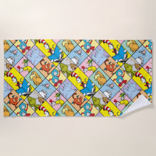 Dr. Seuss   Verhalen grafisch Strandlaken