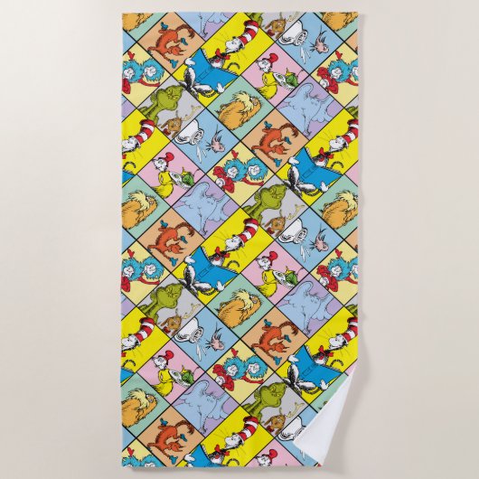 Dr. Seuss | Verhalen grafisch Strandlaken (Voorkant)