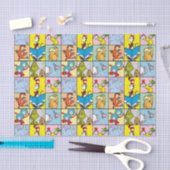 Dr. Seuss | Verhalen grafisch Tissuepapier (Craft)