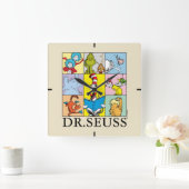 Dr. Seuss | Verhalen grafisch Vierkante Klok (Huis)
