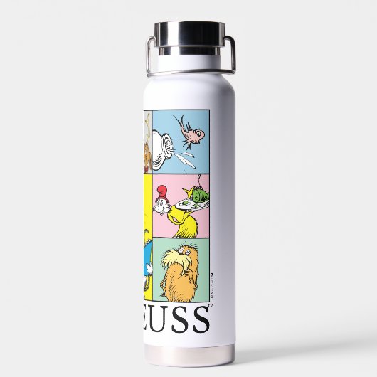 Dr. Seuss | Verhalen grafisch Waterfles (Achterkant)