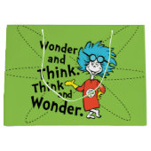 Dr. Seuss | Verwondering en denken. Denk en verwon Groot Cadeauzakje (Voorkant)