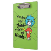 Dr. Seuss | Verwondering en denken. Denk en verwon Klembord (Links)