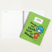 Dr. Seuss | Verwondering en denken. Denk en verwon Planner (Display)