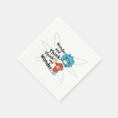 Dr. Seuss | Verwondering en denken. Denk en verwon Servet (Hoek)