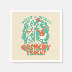 Dr. Seuss Wat een geweldige Grinch-truc! Servet