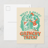 Dr. Seuss | Wat een geweldige Grinchy Trick! Briefkaart (Voorkant / Achterkant)