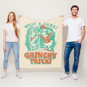 Dr. Seuss   Wat een geweldige Grinchy Trick! Fleece Deken