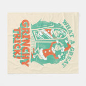 Dr. Seuss | Wat een geweldige Grinchy Trick! Fleece Deken (Voorkant (Horizontaal))