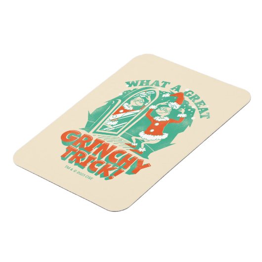 Dr. Seuss | Wat een geweldige Grinchy Trick! Magneet (Linkerzijde)