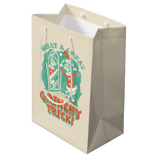 Dr. Seuss | Wat een geweldige Grinchy Trick! Medium Cadeauzakje (Achterkant Gekanteld)