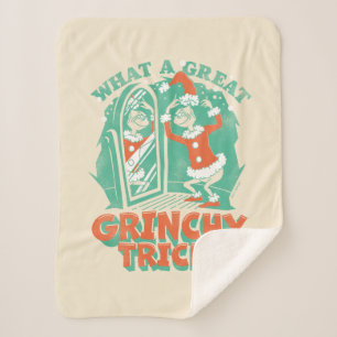 Dr. Seuss   Wat een geweldige Grinchy Trick! Sherpa Deken