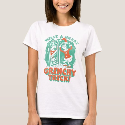 Dr. Seuss | Wat een geweldige Grinchy Trick! T-shirt (Voorkant)
