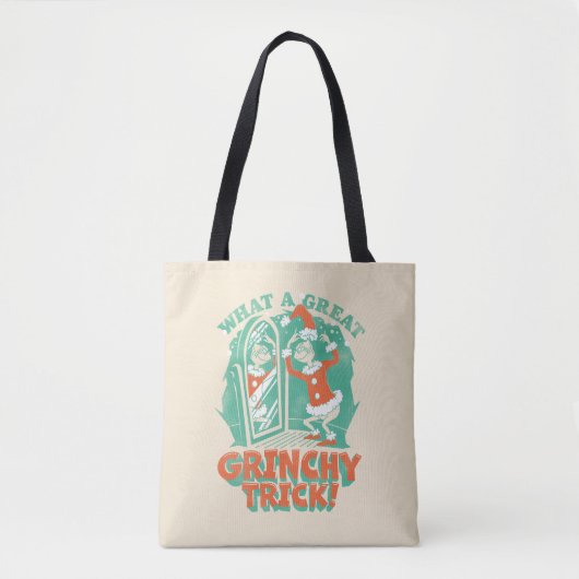 Dr. Seuss | Wat een geweldige Grinchy Trick! Tote Bag (Voorkant)