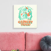 Dr. Seuss | Wat een geweldige Grinchy truc! Canvas Afdruk (Insitu (Woonkamer))