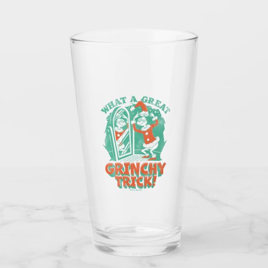 Dr. Seuss | Wat een geweldige Grinchy truc! Glas (Voorkant)