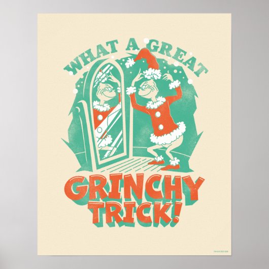 Dr. Seuss | Wat een geweldige Grinchy truc! Poster (Voorkant)