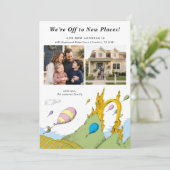 Dr. Seuss - We gaan naar nieuwe plaatsen! Foto Kaart (Staand voorkant)