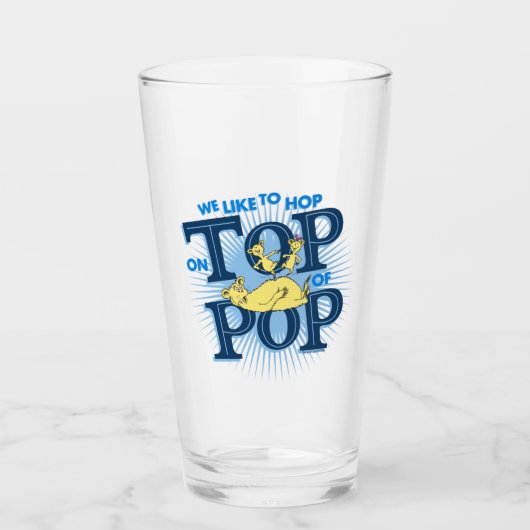 Dr. Seuss | We Laten Ons Op Pop Springen Glas (Voorkant)