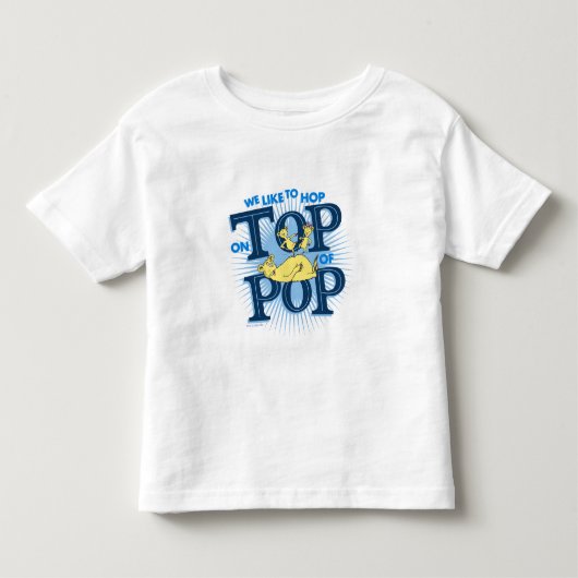 Dr. Seuss | We Laten Ons Op Pop Springen Kinder Shirts (Voorkant)