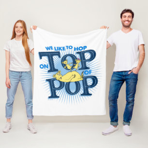 Dr. Seuss   We springen graag op de top van Pop Fleece Deken