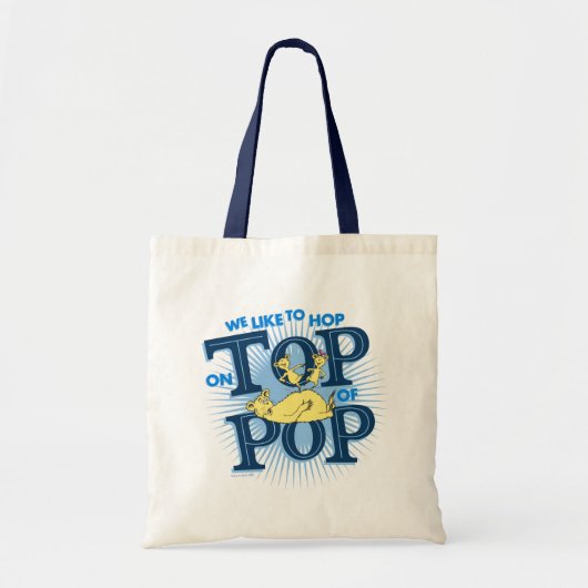 Dr. Seuss | We springen graag op de top van Pop Tote Bag (Voorkant)