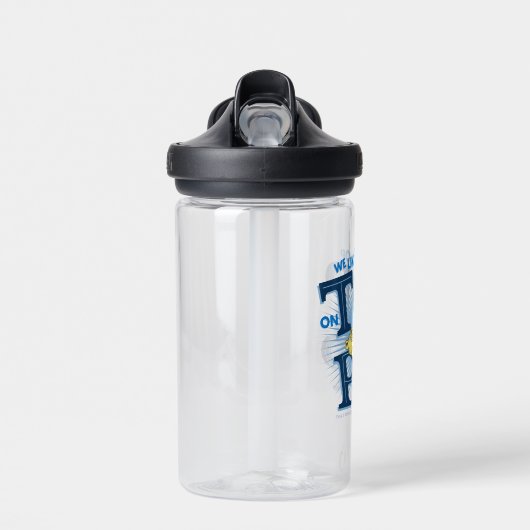 Dr. Seuss | We springen graag op de top van Pop Waterfles (Voorkant)