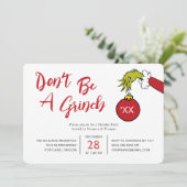 Dr. Seuss | Wees geen Grinch kerstfeest (Staand voorkant)