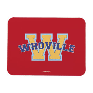 Dr. Seuss   Who-ville Athletic Logo Magneet