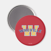 Dr. Seuss | Who-ville Athletic Logo Magneet (Voorkant / Achterkant)