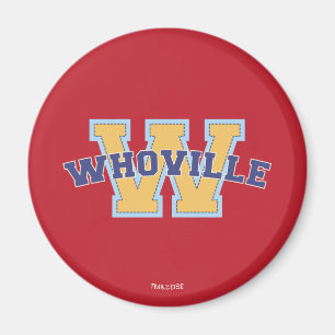 Dr. Seuss   Who-ville Athletic Logo Magneet