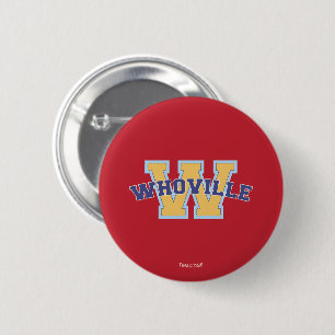 Dr. Seuss   Who-ville Athletic Logo Ronde Button 5,7 Cm