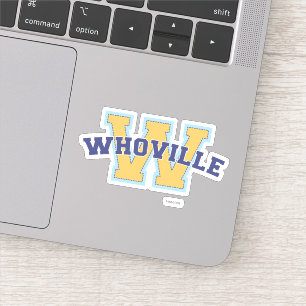 Dr. Seuss Who-ville Athletic Logo Sticker