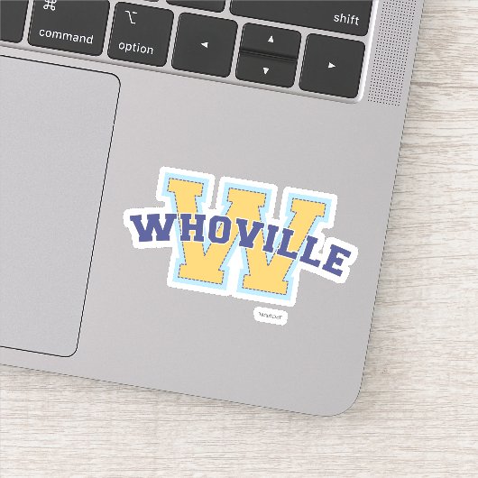Dr. Seuss | Who-ville Athletic Logo Sticker (Detail)