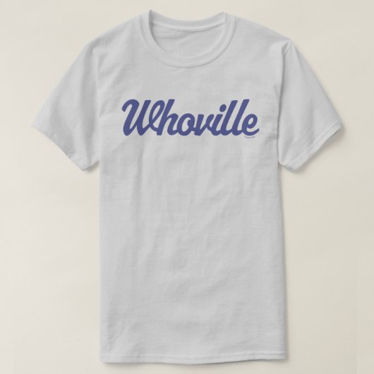 Dr. Seuss | Who-ville Manuscript Logo T-Shirt (Design voorkant)