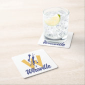 Dr. Seuss | Who-ville W Logo Kartonnen Onderzetters (Insitu)