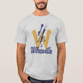 Dr. Seuss | Who-ville W Logo T-shirt (Voorkant)