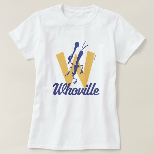 Dr. Seuss| Who-ville W Logo T-shirt (Design voorkant)