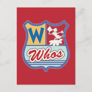 Dr. Seuss   Who-ville - Whos Crest Briefkaart