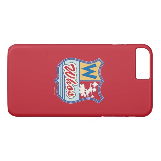 Dr. Seuss | Who-ville - Whos Crest Case-Mate iPhone Case (Achterkant (Horizontaal))