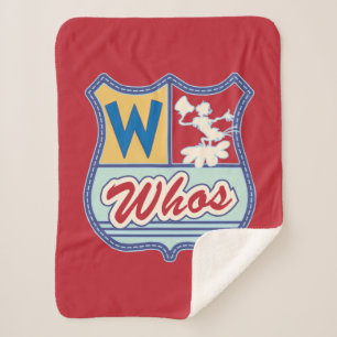 Dr. Seuss   Who-ville - Whos Crest Sherpa Deken
