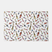 Dr. Seuss Whoville Characters Festive Pattern Deurmat (Voorkant)