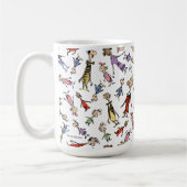 Dr. Seuss Whoville Characters Festive Pattern Koffiemok (Links)