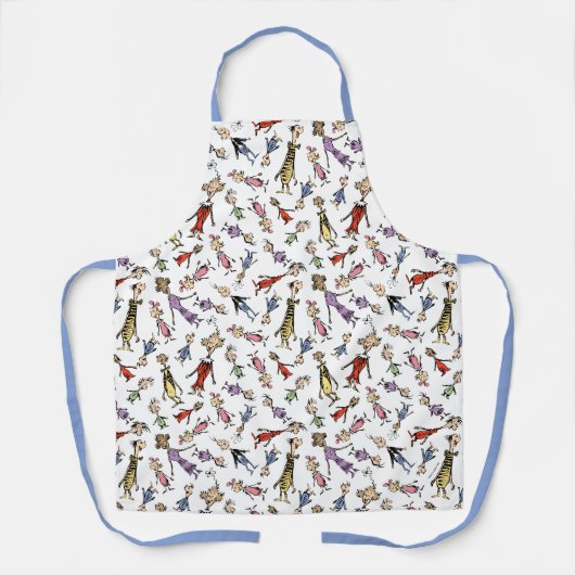 Dr. Seuss Whoville Characters Festive Pattern Schort (Voorkant)