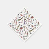 Dr. Seuss Whoville Characters Festive Pattern Servet (Hoek)