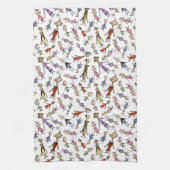 Dr. Seuss Whoville Characters Festive Pattern Theedoek (Verticaal)