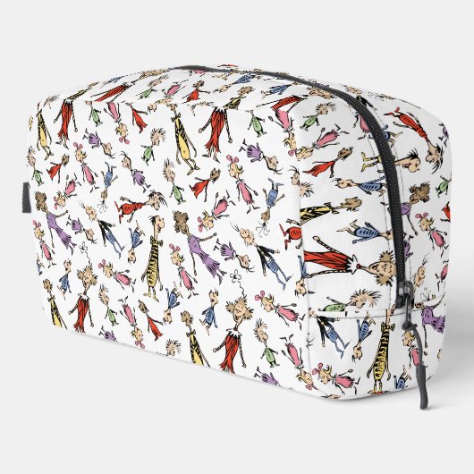 Dr. Seuss Whoville Characters Festive Pattern Toilettasje (Rechterhoek)